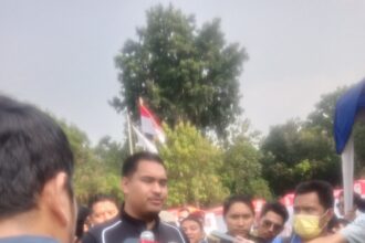 Menpora /Dito Ariotedjo berharap program collab rangers bisa menjadi momentum untuk membangun generasi muda tangguh dan berdaya saing yang siap menyambut Indonesia Emas 2045.(foto:ipol)