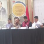 Menpora Dito Ariotedjo ketika hadir dalam acara "Pembentukan Badan Arbitrase Keolahragaan Indonesia" , Jumat (18/10/2024) di Media Center Kemenpora Senayan, Jakarta. Foto: Ipol