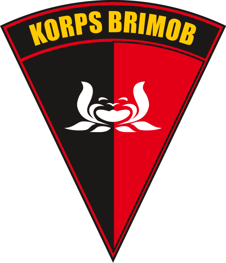 Ilustrasi logo Korps Brimob. Foto: wikipedia