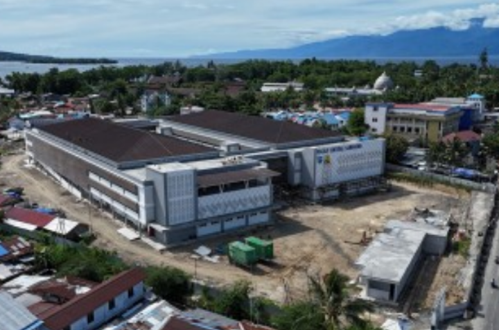 Pevitalisasi Pasar Sanggeng di Kabupaten Manokwari, Papua Barat. Foto: Kementerian PUPR