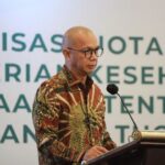 Jaksa Agung Muda Intelijen (Jamintel), Reda Manthovani dalam sosialisasi Nota Kesepahaman antara Kejaksaan RI dengan Kementerian Kesehatan RI di kawasan Jakarta Selatan, Kamis (17/10/2024). Foto: Puspenkum Kejaksaan Agung