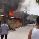 Kebakaran landa sekolah dasar di Cempaka Baru. Foto: Ist