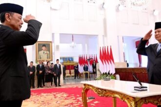 Presiden Prabowo Subianto secara resmi melantik para Penasihat Khusus, Utusan Khusus, dan Staf Khusus Presiden di Istana Negara, Jakarta, pada Selasa, 22 Oktober 2024. Foto: BPMI Setpres