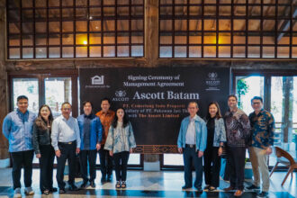 The Ascott Limited tandatangani perjanjian strategis dengan PT Cemerlang Indo Properti untuk properti Baru Ascott Batam. (dok. The Ascott Limited)