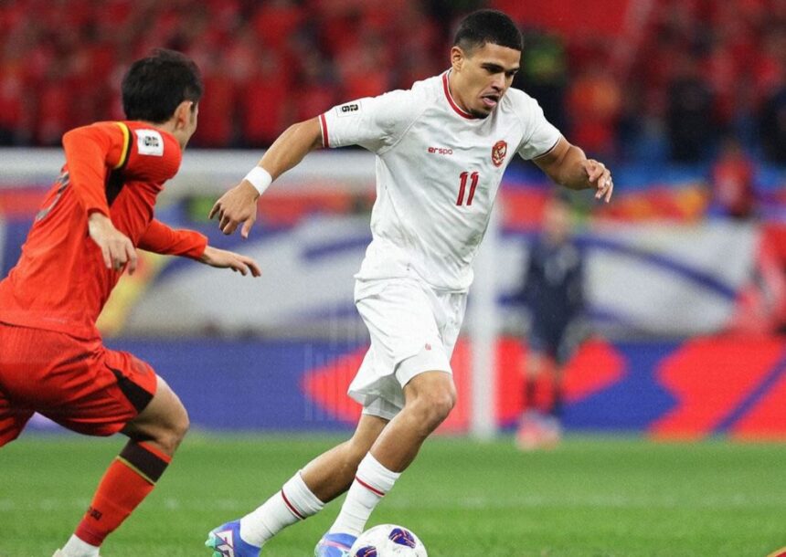 Timnas Indonesia kalah 1-2 dari China di Kualifikasi Piala Dunia 2026 Baca artikel CNN Indonesia "Hasil China vs Indonesia: Kuasai Laga, Garuda Kalah 1-2" selengkapnya di sini: https://www.cnnindonesia.com/olahraga/20241015203538-142-1155716/hasil-china-vs-indonesia-kuasai-laga-garuda-kalah-1-2. Foto: Instagram @timnasindonesia