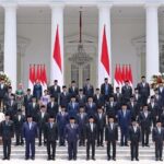 Presiden Prabowo Subianto bersama para menteri Kabinet Merah Putih. Foto: Ist