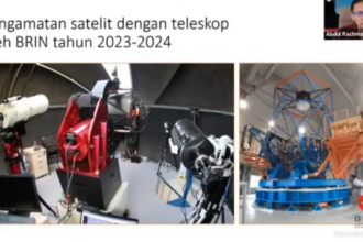 BRIN sedang dalam tahap penyelesaian pembangunan teleskop berukuran raksasa dengan diameter cermin 3,8 meter, di Observatorium Nasional Timau, Kupang, NTT.