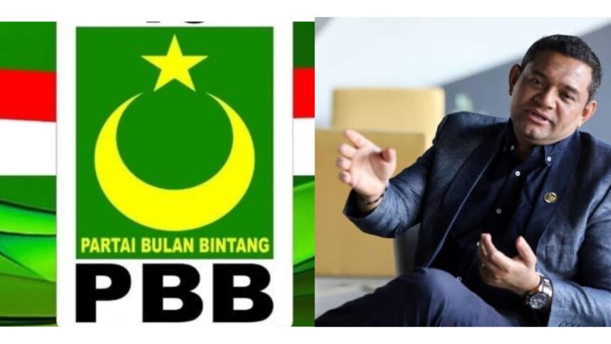 Pj Ketua Umum Partai Bulan bintang, Fahri Bachmid. Foto: ipol.id/tim