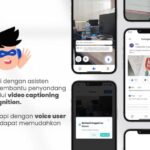 Aplikasi bernama Ainetra ini hadir dengan dilengkapi asisten cerdas berbasis Voice User Interface (VUI) dan Realtime Video to Voice Recognition untuk mendampingi keseharian penggunanya. Foto: ITS