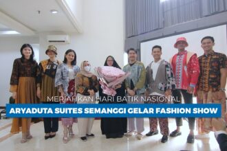 Meriahkan Hari Batik Nasional, Aryaduta Suites Semanggi Gelar Fashion Show