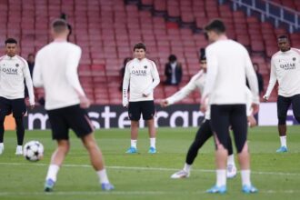 Sesi latihan PSG (Foto: @PSG_inside)