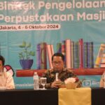 Dirjen Bimas Islam Kementerian Agama, Kamaruddin Amin, mengatakan, pemerintah mengembangkan perpustakaan masjid sebagai pusat literasi dan edukasi bagi masyarakat. Foto: Kemenag