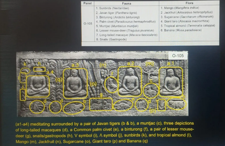 Salah satu publikasi terbaru, Queering Tropical Heritage: Flora and Fauna Reliefs in Karmawibhangga Borobudur Temple, Indonesia, merupakan sebuah penemuan baru cara pandang kesetaraan antara Antara Anthropocentris, flora, fauna dan benda-benda post human lainnya