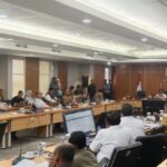 Anggota DPRD DKI saat melakukan rapat di gedung DPRD DKI, Jakarta Pusat.(Foto Sofian/ipol.id)