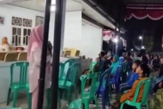 Elfinah Khamami, calon bupati Kabupaten Mesuji, Lampung, kampanye janjikan masuk surga pada pemilihnya. Foto: X @kegblknunfaedah