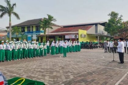 Ilustrasi murid sekolah madrasah di Jakarta.(foto istimewa)