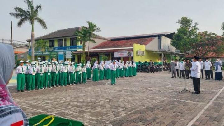 Ilustrasi murid sekolah madrasah di Jakarta.(foto istimewa)