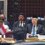 Wakil Presiden RI, KH Ma'ruf Amin saat menjadi Ketua Delegasi RI pada Pertemuan Pleno KTT ASEAN ke-44 di Vientiane, Laos, pada Rabu (9/10/2024). Foto: Kemenko Polhukam