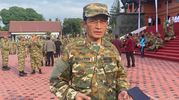 Menteri Agama Nasaruddin Umar saat mengikuti retreat Kabinet Merah Putih di Akmil Magelang. Foto: Kemenag