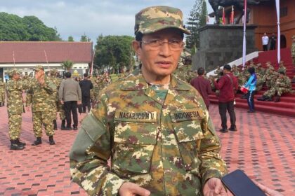 Menag Nasaruddin Umar saat mengikuti Retreat Kabinet Indonesia Baru. Foto: Muchlis/Biro Pers Istana