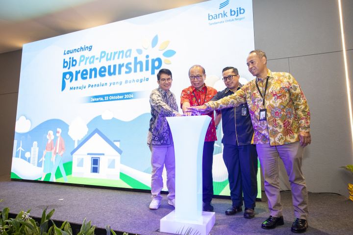 Program bjb Pra-Purnapreneurship resmi diperkenalkan pada tanggal 22 Oktober 2024 di Jakarta yang dihadiri oleh Pemimpin Divisi Kredit Konsumer bank bjb Joko Hartono Kalisman, perwakilan dari PT Taspen dan PT Asabri, dan Mitra Pialang Asuransi.