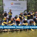 Komunitas Mangrove Jakarta bersama Repsol Indonesia Tanam 1.000 Mangrove