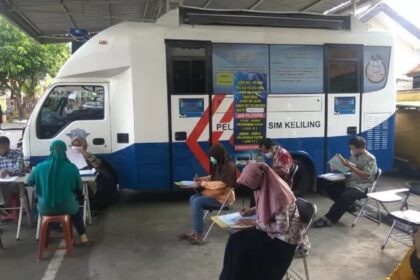 Layanan SIM Keliling. Foto: dok. TMC Polda Metro