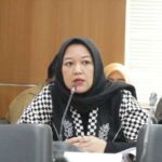 Ketua Komisi D DPRD DKI Jakarta, Yuke Yurike saat mengikuti rapat.(Foto dok setwan)