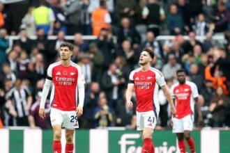 Arsenal kalah 0-1 di markas Newcastle United (Foto: Standard Sports)