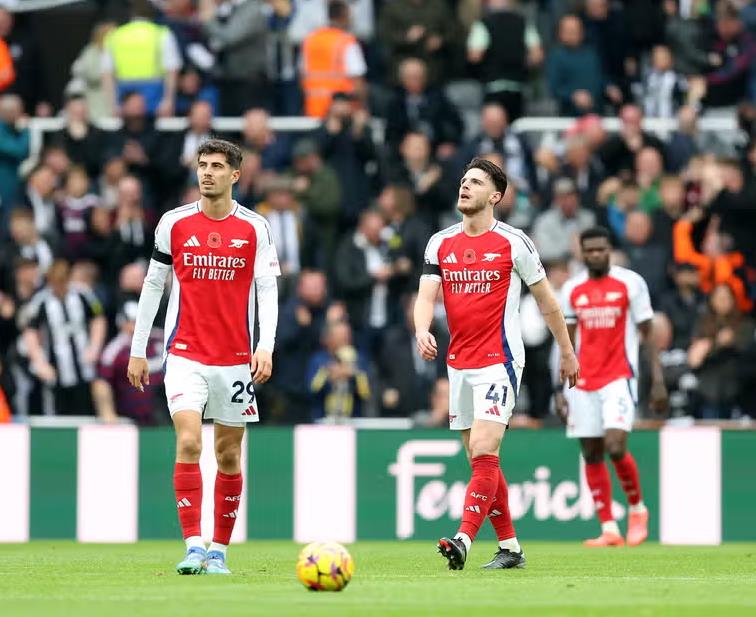 Arsenal kalah 0-1 di markas Newcastle United (Foto: Standard Sports)