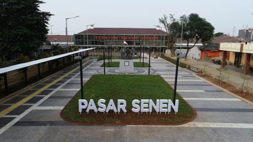 Stasiun Kereta Api PAsar Senen Jakarta. Foto: dok humas