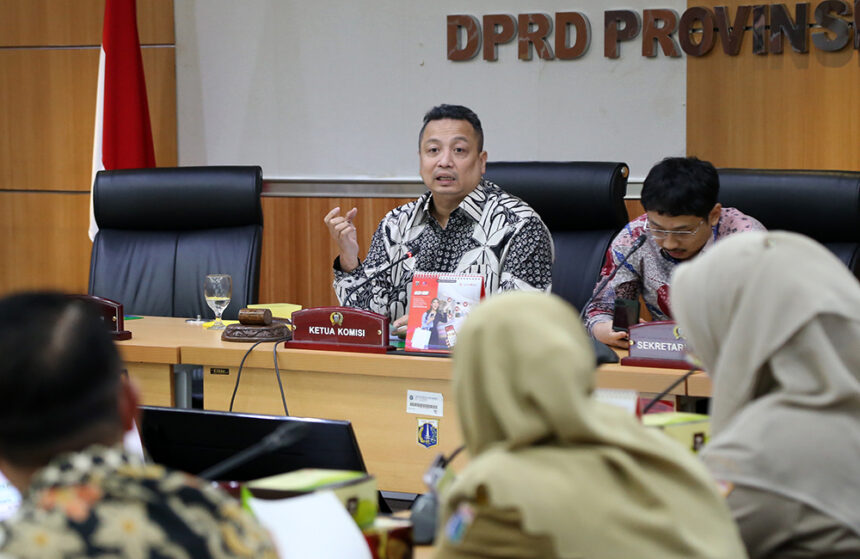 Ketua Komisi B DPRD DKI Jakarta, Nova Harivan Paloh