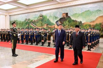 Presiden Republik Indonesia, Prabowo Subianto, melakukan kunjungan kenegaraan perdananya ke Republik Rakyat Tiongkok (RRT), Sabtu (09/11/2024). Foto: BPMI Setpres/ Muchlis Jr