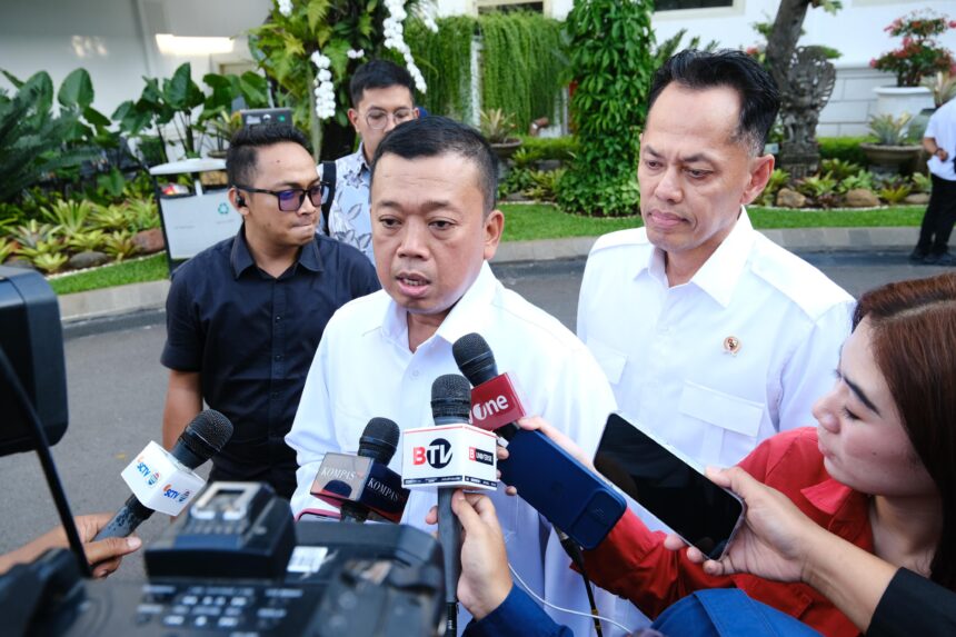 Menteri ATR/BPN usai rapat kabinet di Istana Negara Jakarta. Foto: dok ATR/BPN