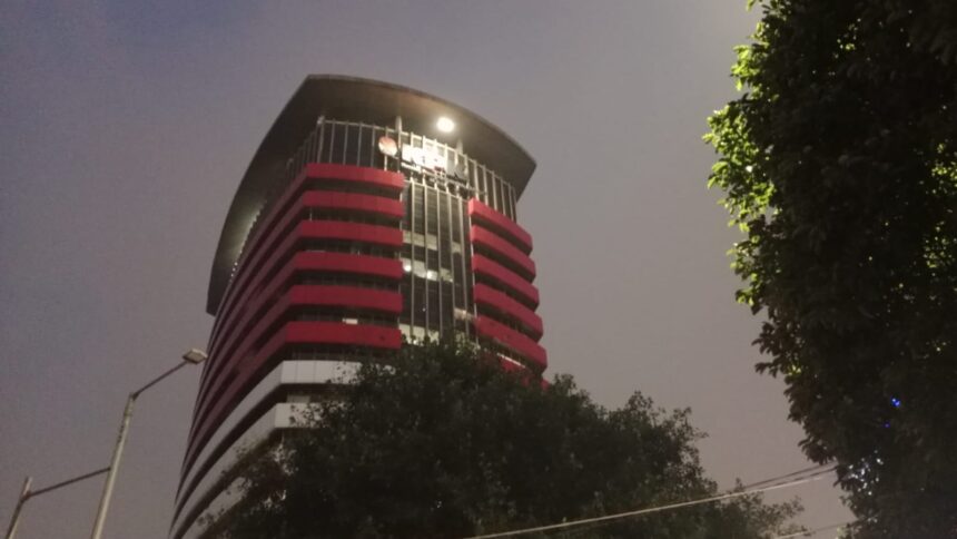 Gedung Merah Putih KPK yang bertempat di Kuningan, Jakarta Selatan. Foto: Yudha Krastawan/ipol.id