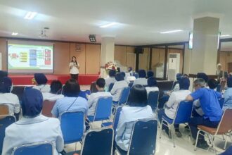 BPJS Ketenagakerjaan menggelar sosialisasi di Rumah Sakit Harapan Bunda, Jakarta. Foto: Ist