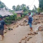 Kondisi pasca banjir bandang di Kabupaten Tapanuli Selatan, Provinsi Sumatera Utara (Sumut), Sabtu (23/11/2024). Foto: BPBD Kab Tapanuli Selatan