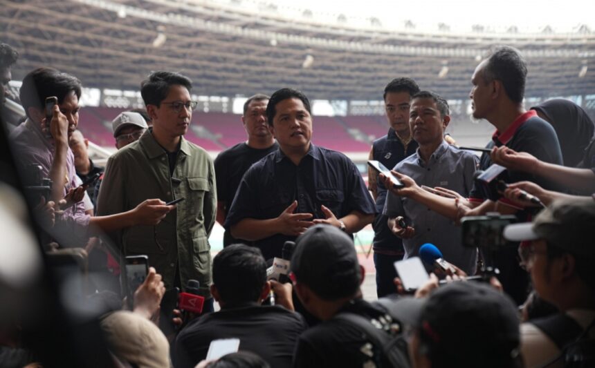 ketua umum PSSI Erick Thohir