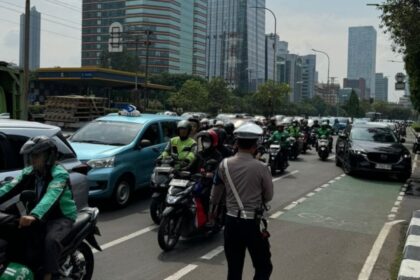 Ilustrasi kemacetan di Jakarta. Foto: TMC Polda Metro Jakarta