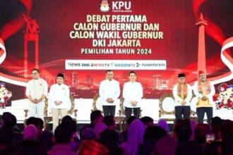 Tiga pasangan cagub yang akan mengikuti debat ketiga pada 17 November 2024.(Foto dok KPU DKI )