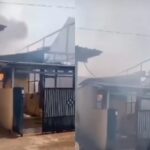 Tidak dituruti anak tega bakar rumah orang tua Di Cirebon. Foto: IG, @lambe_turah (tangkap layar)