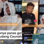 Live TikTok toko penjual kain kafan viral. Foto: X, @kegblknunfaedah (tangkap layar)