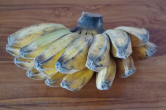 Pisang kepok kuning rasanya manis dan bermanfaat untuk kesehatan tubuh. Foto: Joesvicar Iqbal/ipol.id