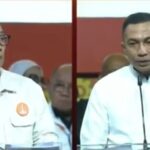 Ilustrasi debat cagub kedua, Ridwan Kamil dan Dharma Pongrekun.(Foto: Tangkapan layar Youtube KPU DKI).