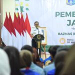 Wali Kota Jakarta Timur, M. Anwar saat membuka kegiatan kompetisi Jakarta Baznas Bazis Enterpreneur Empowerment (JakBee) 2024 Kota Jakarta Timur di Ruang Serbaguna, Blok C, Kantor Walikota, Rabu (20/11/2024). Foto: Ist