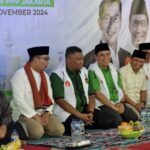 Ketua DPW PPP DKI Jakarta, Saiful Rahmat Dasuki (keempat dari kiri) di acara konsolidasi partai.(Foto istimewa)