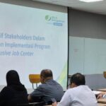 Kantor Cabang BPJS Ketenagakerjaan Jakarta Mangga Dua dan Suku Dinas Tenaga Kerja, Transmigrasi dan Energi (Sudin Nakertransgi) Jakarta Utara menggelar sosialisasi tentang program Inclusive Job Center. Foto: Kantor Cabang BPJS Ketenagakerjaan Jakarta Mangga Dua