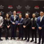 Ket Foto: Momen foto bersama perwakilan tim Indonesia yang dipimpin oleh Alvin Suryohadiprojo, stafsus Menpora RI dengan tim UFC saat di Macau, China