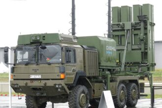 Sistem pertahanan udara IRIS-T yang akan Jerman kirim ke Ukraina. Foto: defence-industry eu