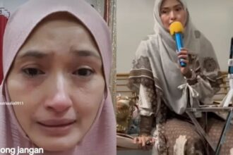 Viral Mega Aulia meminta televisi untuk tidak menayangkan sinetron yang ia bintangi sebelum berhijab dan hijrah. Foto: IG, @tehmegaaulia9 (tangkap layar)